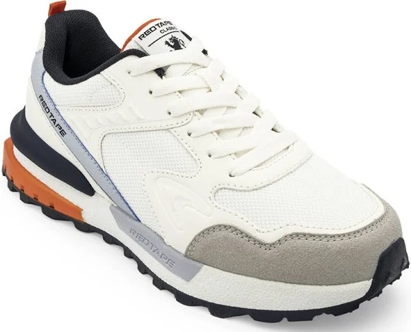 Red Tape Women Colorblocked White Super Sneakers At Nykaa